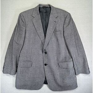 Brooks Brothers Loro Piana Men's 44 Wool Tweed Italy Made Suit Jacket‎ Blazer